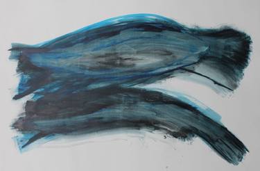 Original Abstract Animal Painting by H Wesley Wheeler
