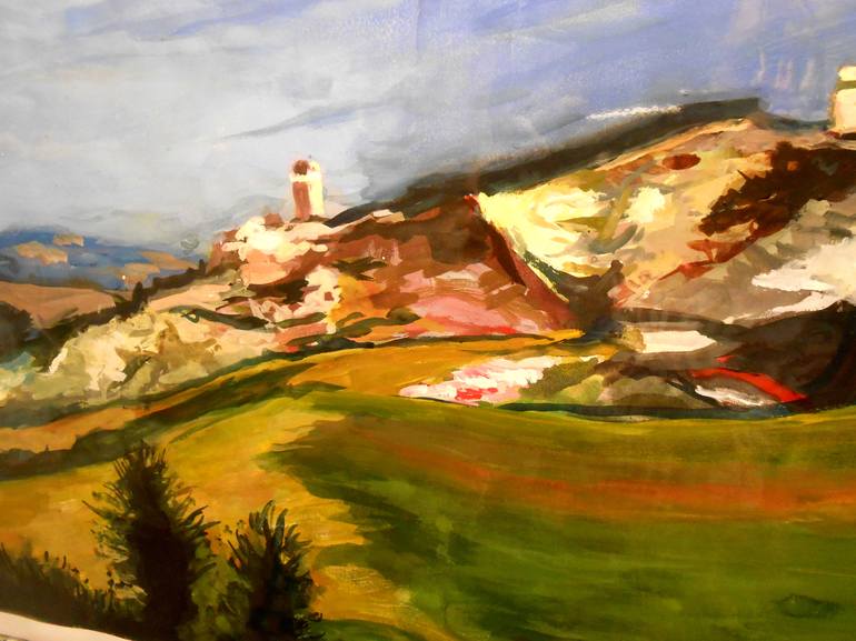 Original Landscape Painting by De Yos