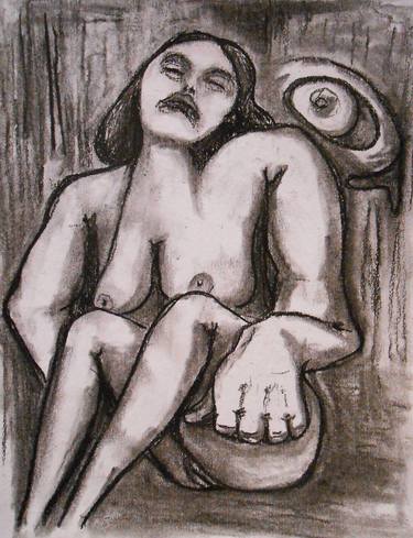 Print of Expressionism Women Drawings by De Yos