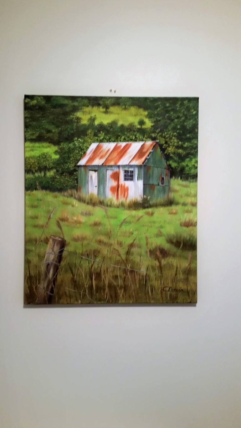 Original Rural life Painting by Connie Reid-Pinzón