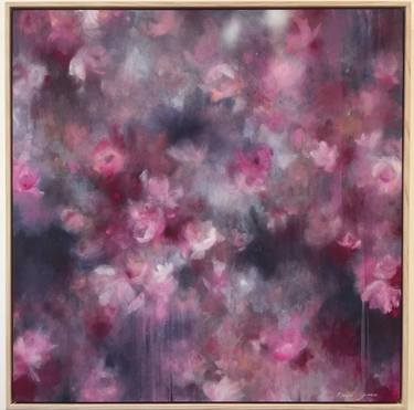 Original Abstract Floral Paintings by Eloise James