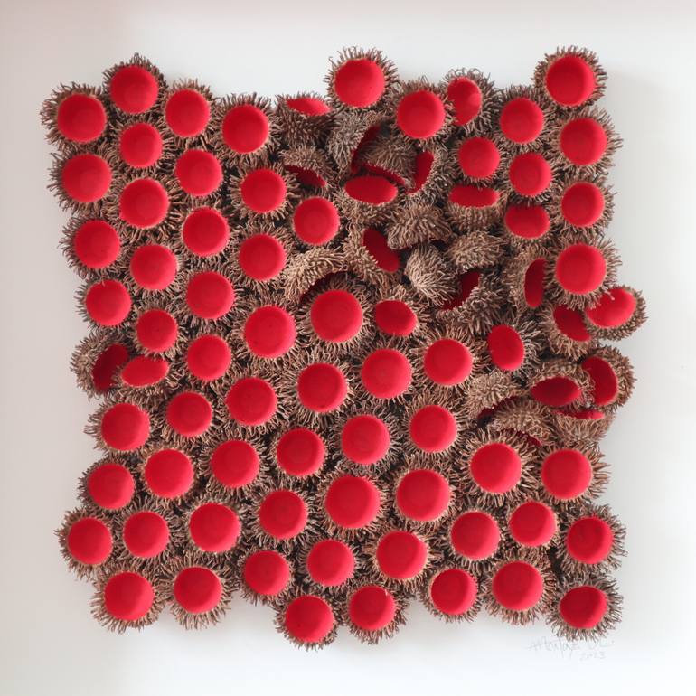 Original 3d Sculpture Abstract Collage by Ana Montoya