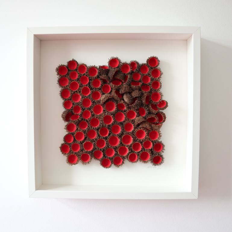 Original 3d Sculpture Abstract Collage by Ana Montoya