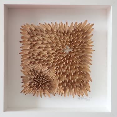 Original 3d Sculpture Abstract Collage by Ana Montoya