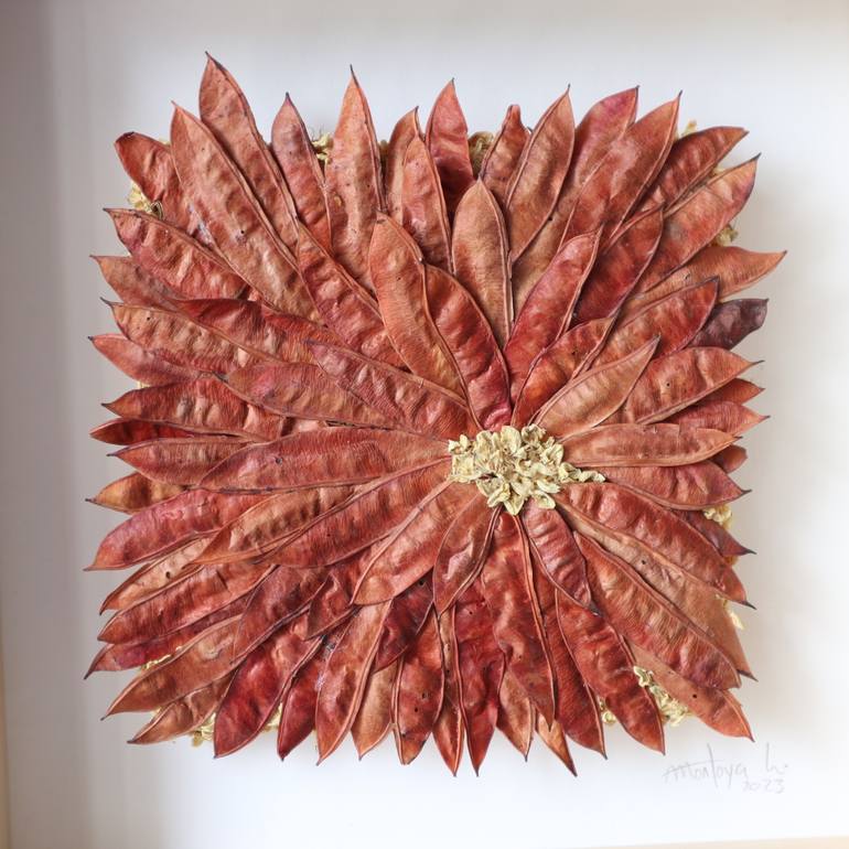 Original Contemporary Abstract Collage by Ana Montoya