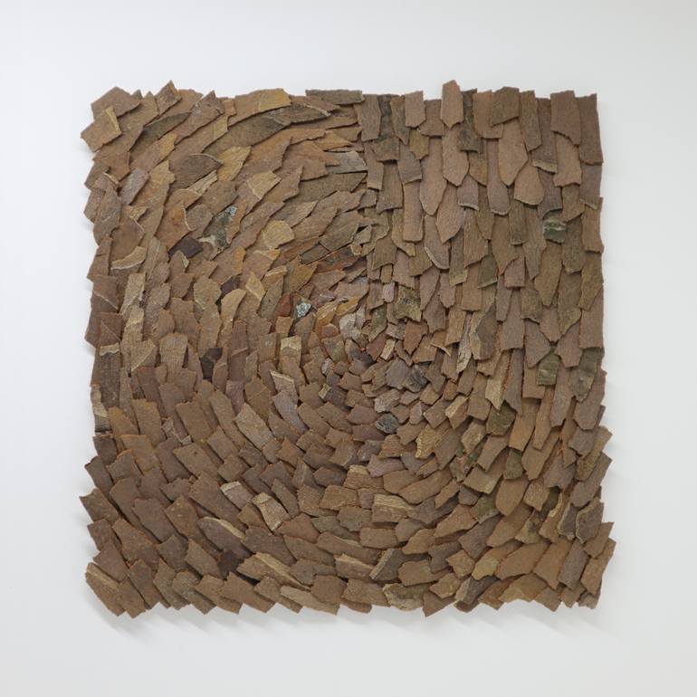 Original Minimalism Abstract Collage by Ana Montoya