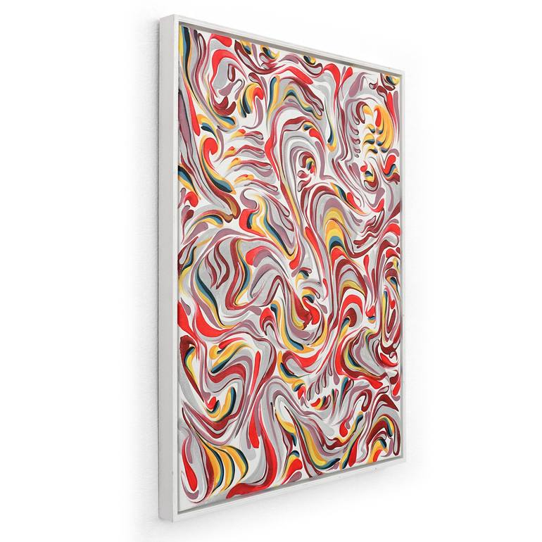 Original Abstract Painting by Daniel Horvath