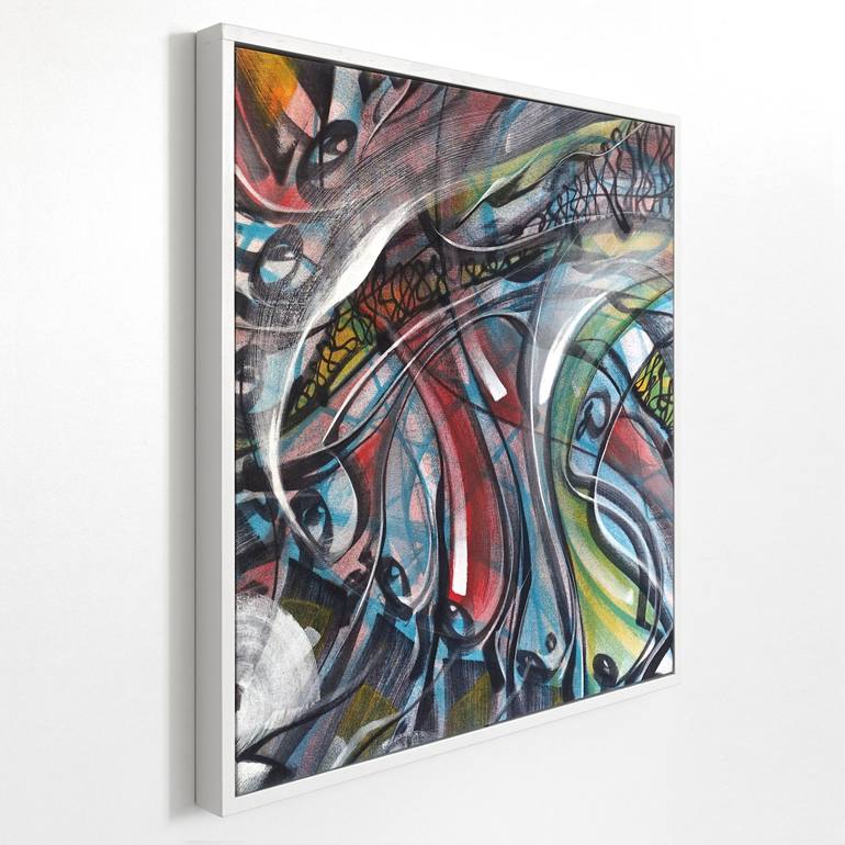 Original Abstract Painting by Daniel Horvath