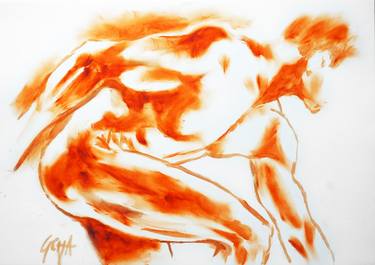 Print of Figurative Erotic Paintings by Nicolas GOIA
