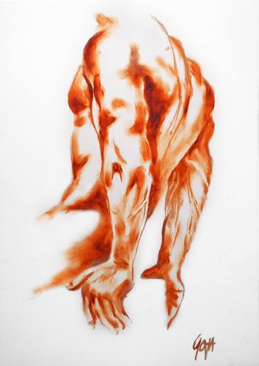 Print of Erotic Paintings by Nicolas GOIA