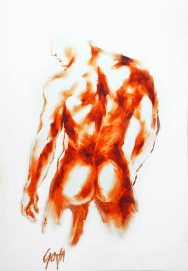 Print of Figurative Erotic Paintings by Nicolas GOIA