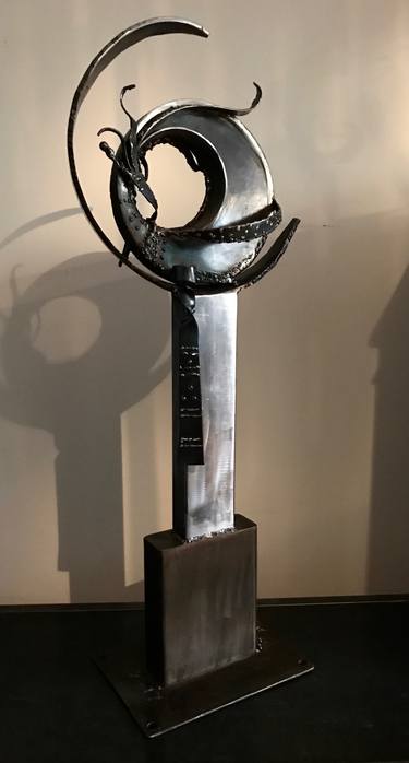 Original Conceptual Abstract Sculpture by Janet Rutkowski