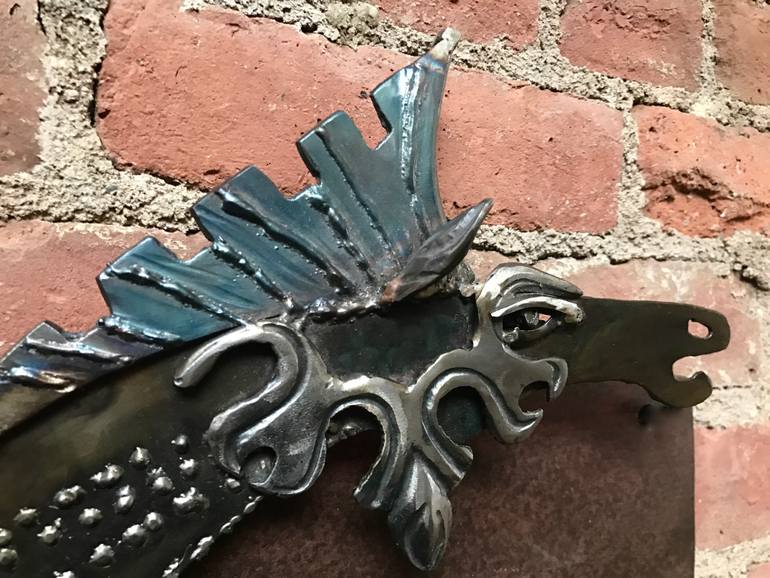 Original Abstract Animal Sculpture by Janet Rutkowski