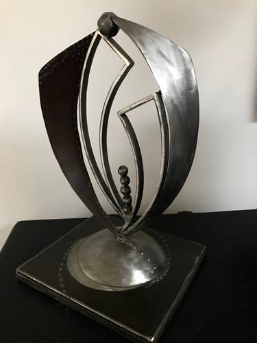 Original Abstract Sculpture by Janet Rutkowski