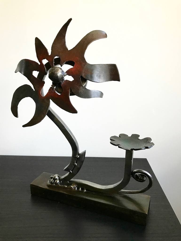 Original Conceptual Botanic Sculpture by Janet Rutkowski