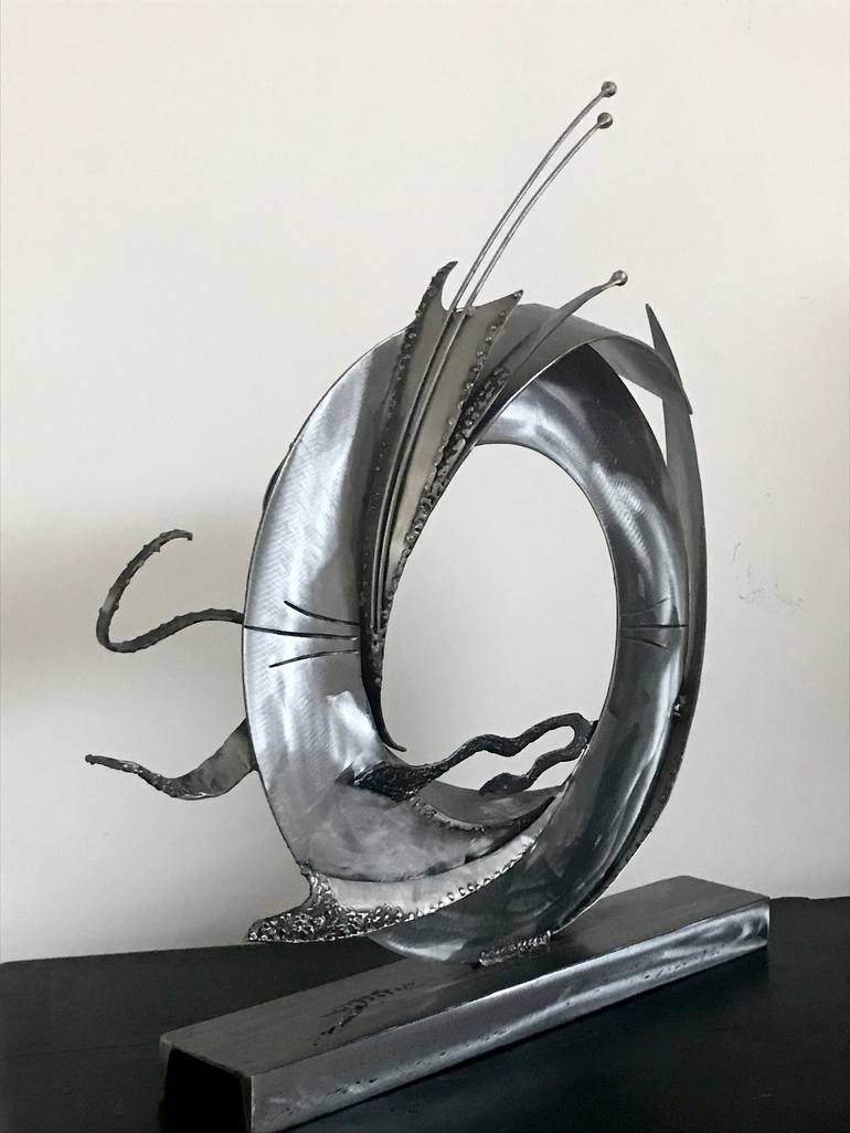 Original Fine Art Abstract Sculpture by Janet Rutkowski