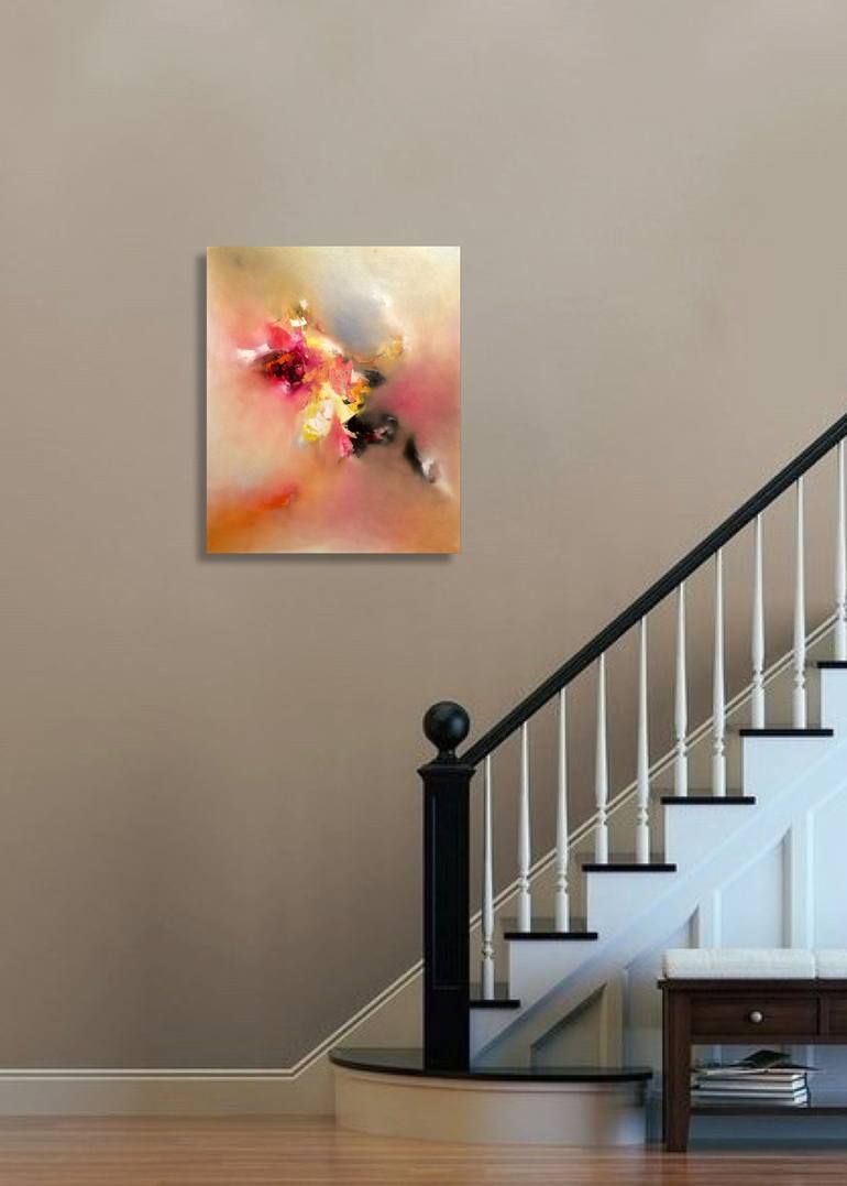 Original Floral Painting by Victor Feijoo