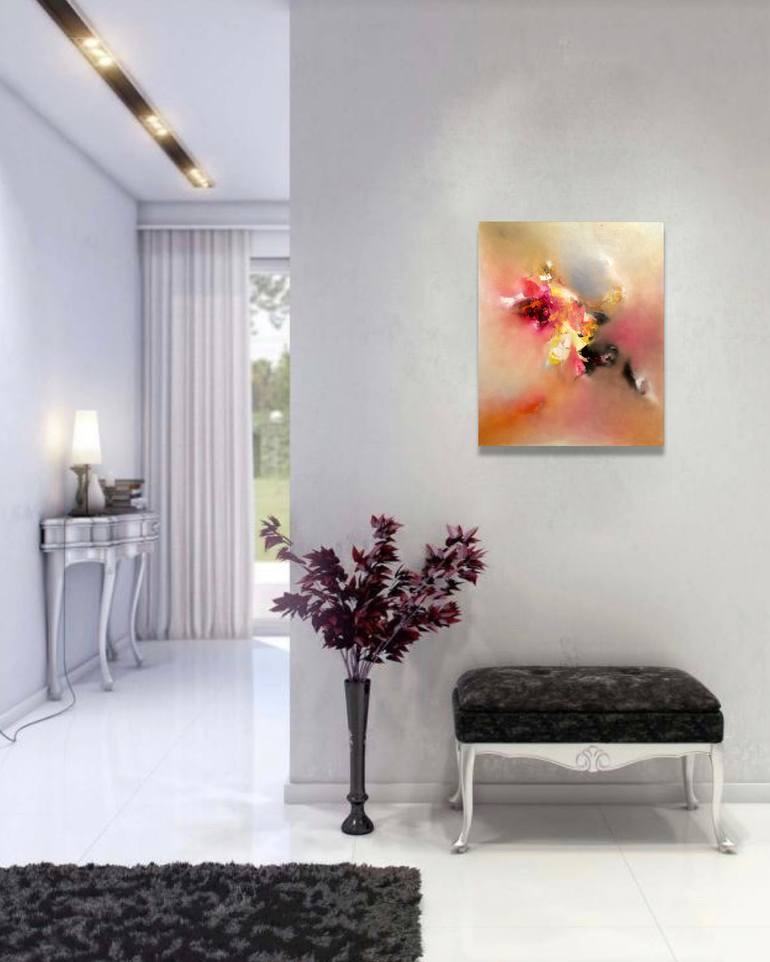 Original Floral Painting by Victor Feijoo