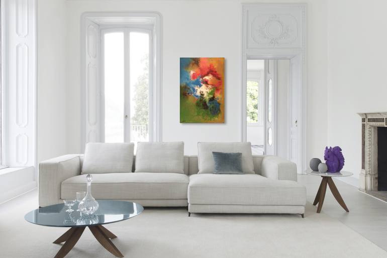 Original Abstract Painting by Victor Feijoo