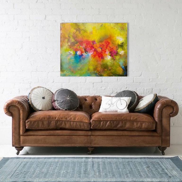Original Abstract Painting by Victor Feijoo