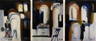 Original Interiors Paintings by Virginia Orbon Retzmann