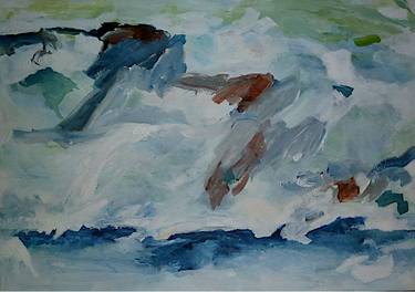 Original Impressionism Water Paintings by Virginia Orbon Retzmann