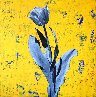 Original Figurative Floral Painting by Francois Rocamora