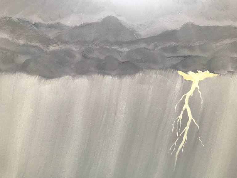 Original Impressionism Landscape Painting by Leslie Dannenberg