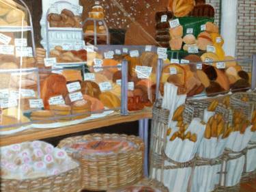 Original Realism Food Paintings by LESLIE DANNENBERG