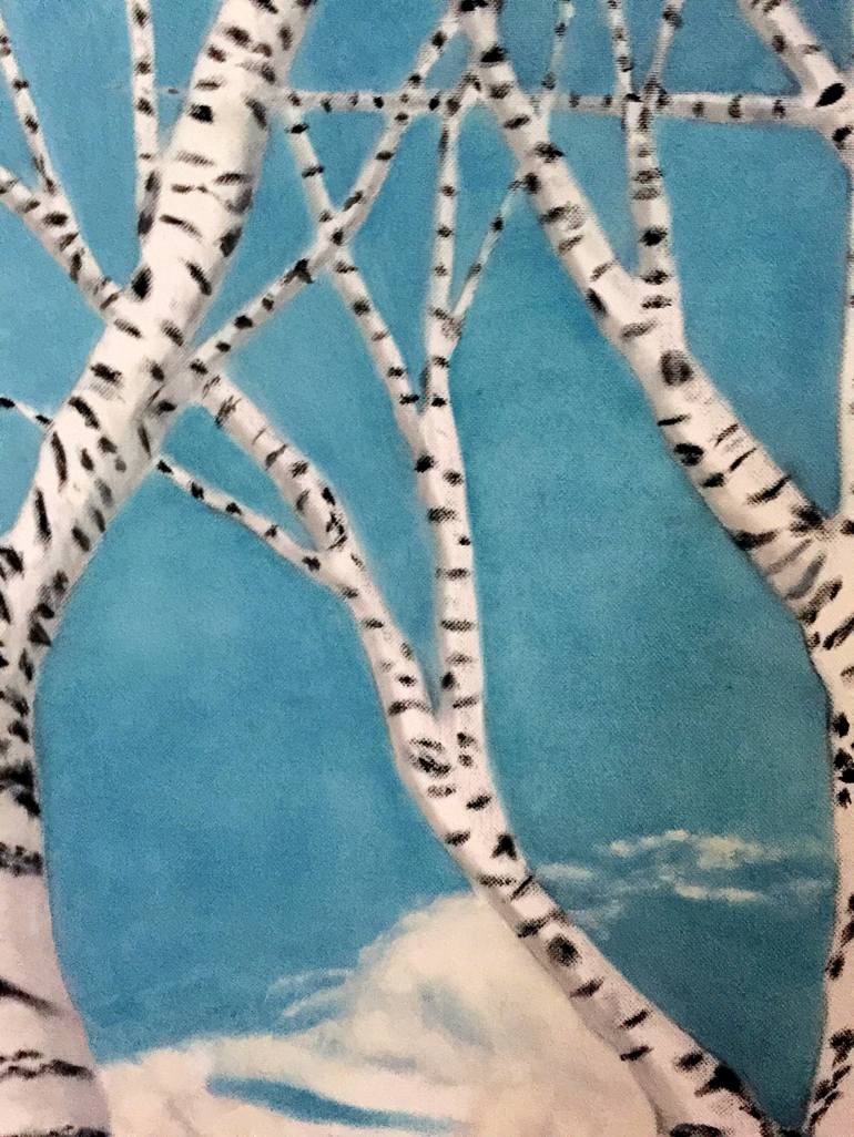 Original Realism Nature Painting by Leslie Dannenberg