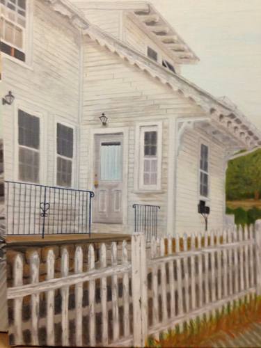 Original Realism Architecture Paintings by LESLIE DANNENBERG