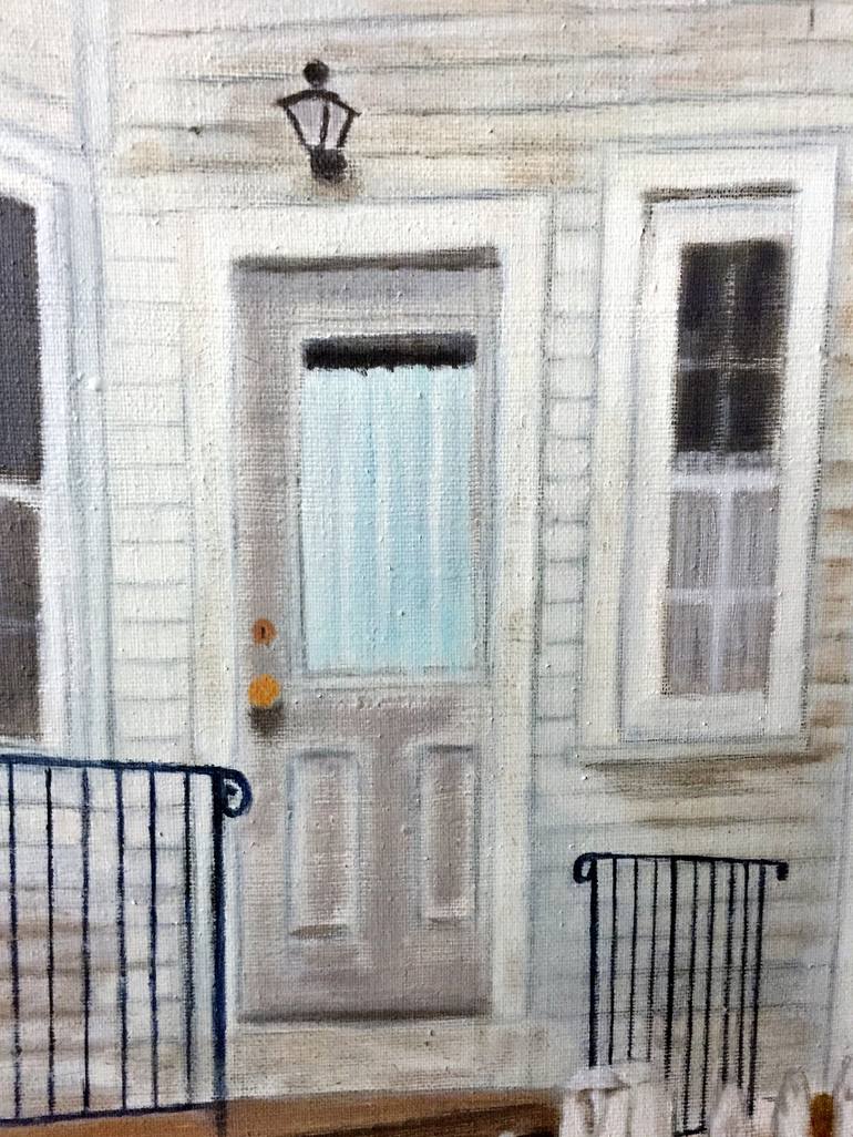 Original Realism Architecture Painting by LESLIE DANNENBERG