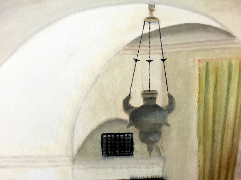 Original Realism Architecture Painting by Leslie Dannenberg