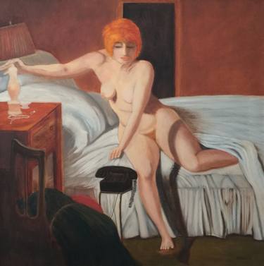 Original Realism Women Paintings by LESLIE DANNENBERG