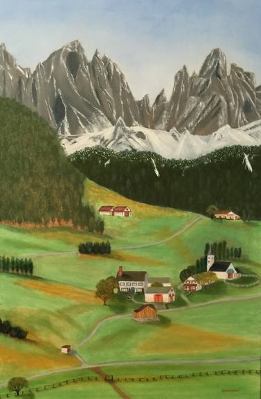 Original Realism Landscape Paintings by LESLIE DANNENBERG