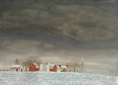 Original Realism Landscape Paintings by LESLIE DANNENBERG