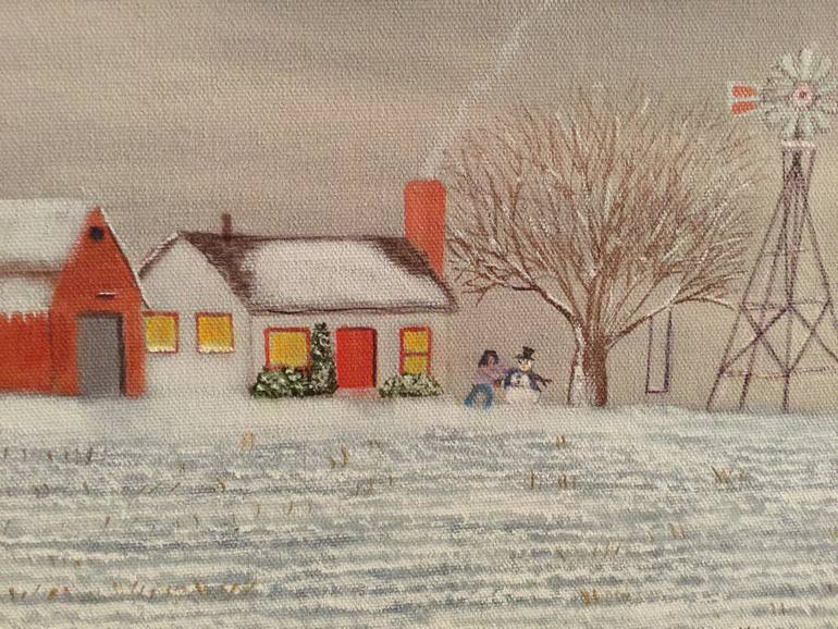 Original Realism Landscape Painting by Leslie Dannenberg