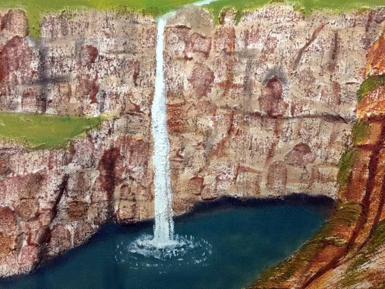 Original Realism Landscape Painting by Leslie Dannenberg