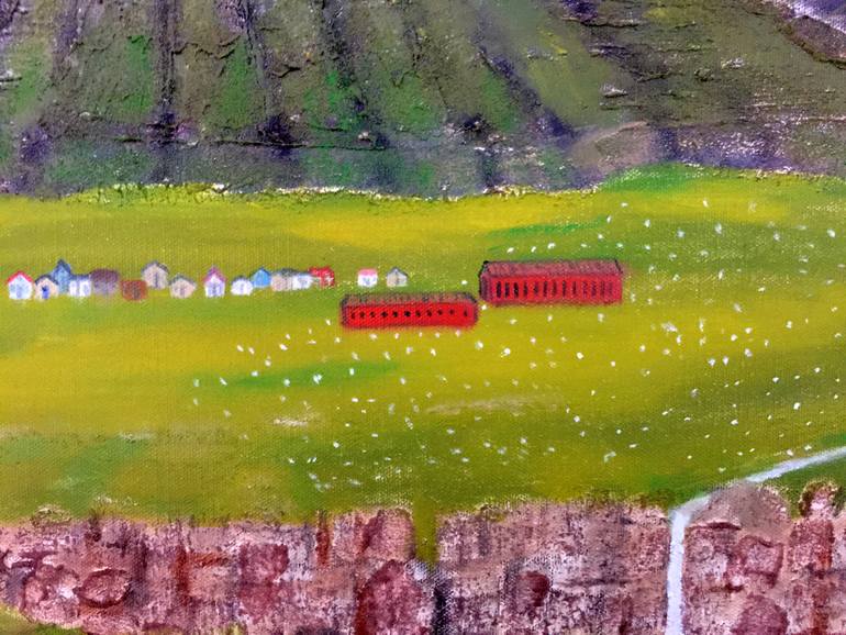 Original Realism Landscape Painting by Leslie Dannenberg
