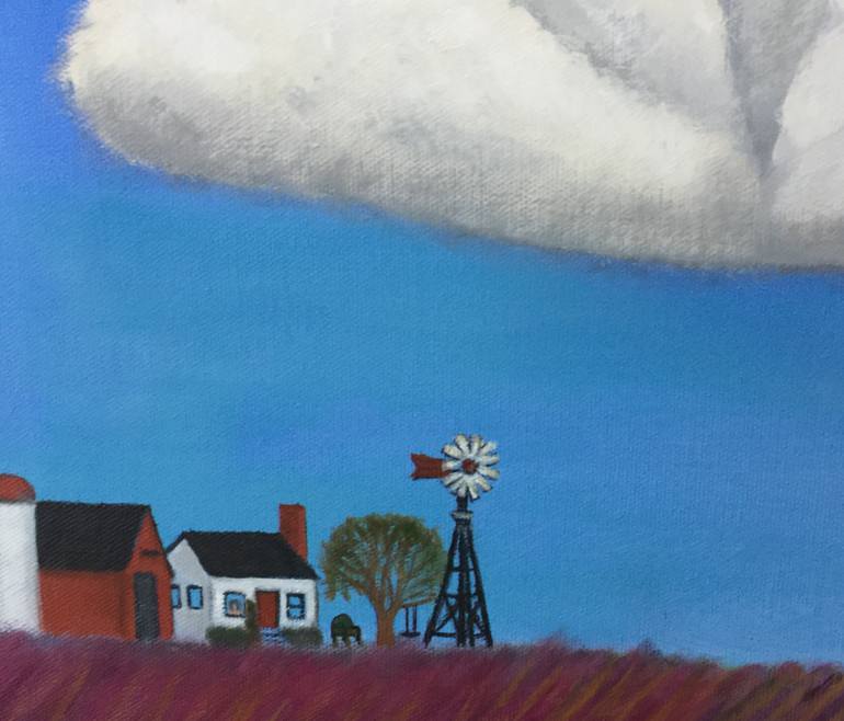 Original Realism Landscape Painting by Leslie Dannenberg