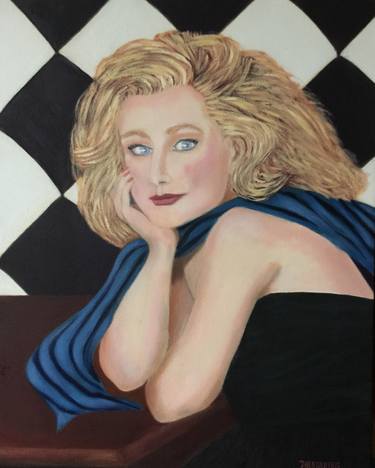 Original Women Paintings by LESLIE DANNENBERG