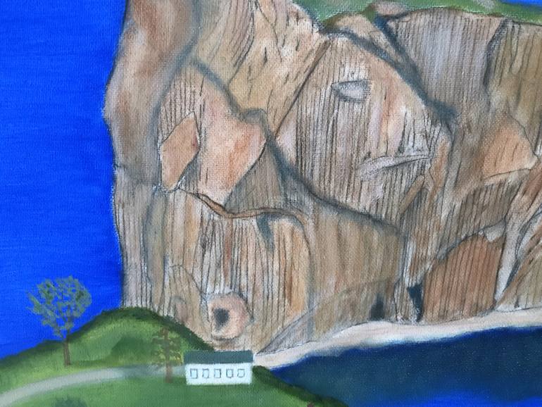 Original Realism Seascape Painting by Leslie Dannenberg