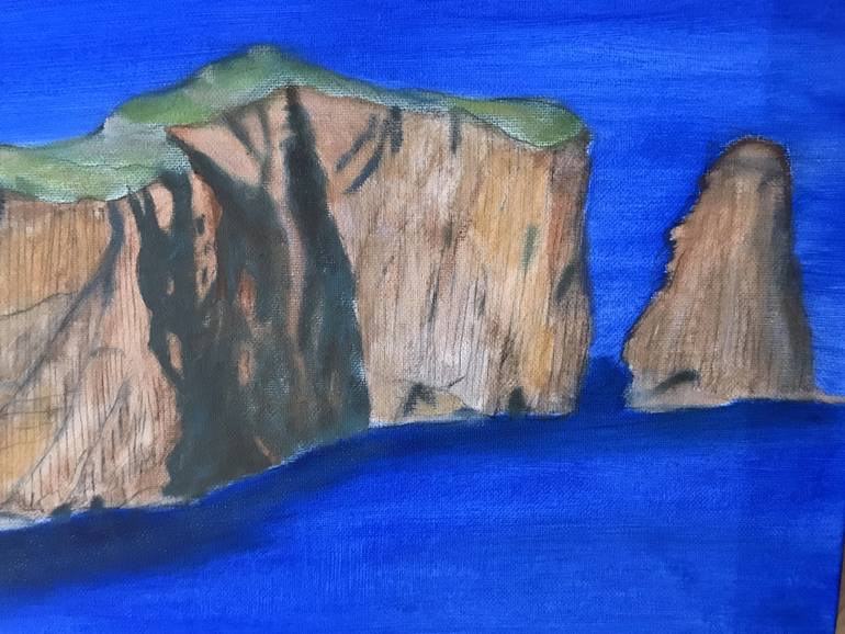 Original Realism Seascape Painting by Leslie Dannenberg
