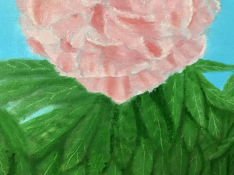 Original Floral Painting by LESLIE DANNENBERG