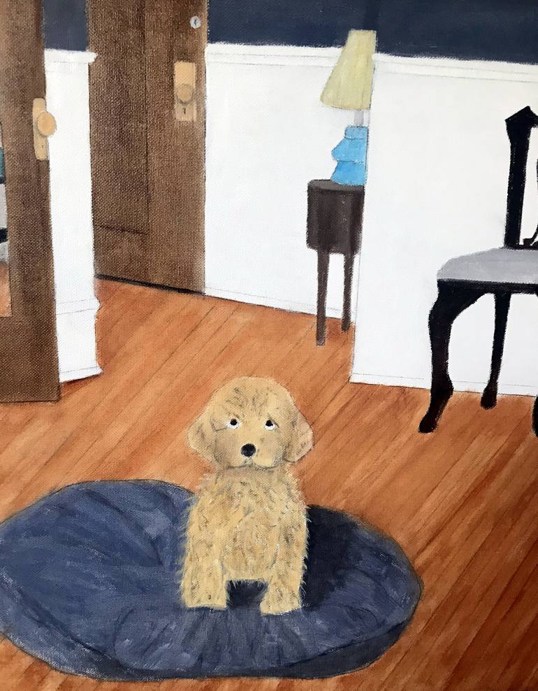 Original Realism Women Painting by Leslie Dannenberg