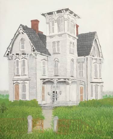 Print of Architecture Paintings by LESLIE DANNENBERG