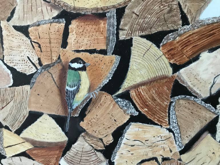 Original Realism Animal Painting by Leslie Dannenberg