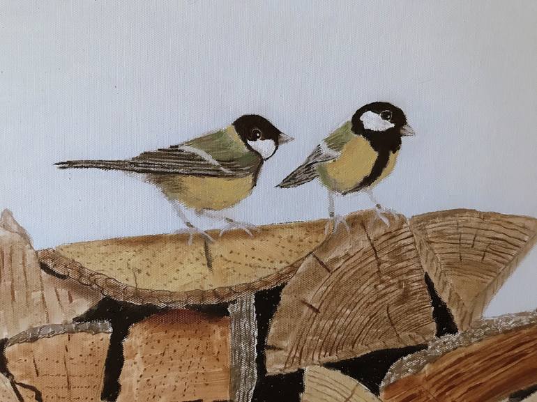 Original Realism Animal Painting by Leslie Dannenberg