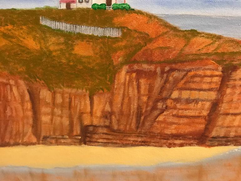 Original Realism Seascape Painting by Leslie Dannenberg