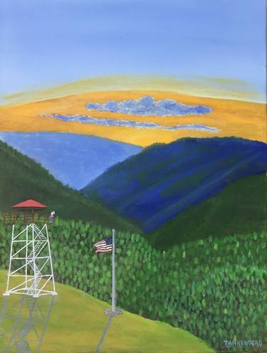 Original Landscape Paintings by LESLIE DANNENBERG